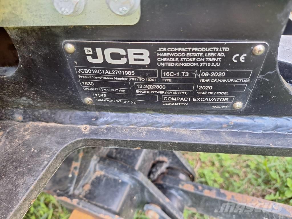 JCB 16 C-1 Mini bageri < 7t