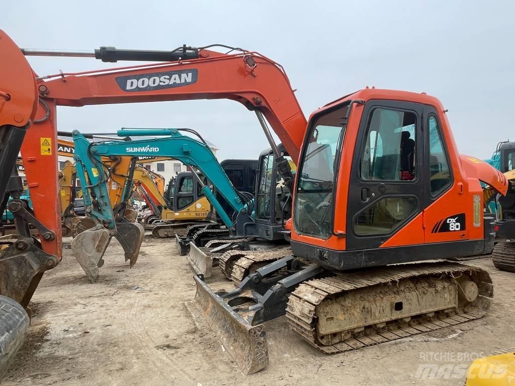 Doosan DX80 Mini bageri < 7t