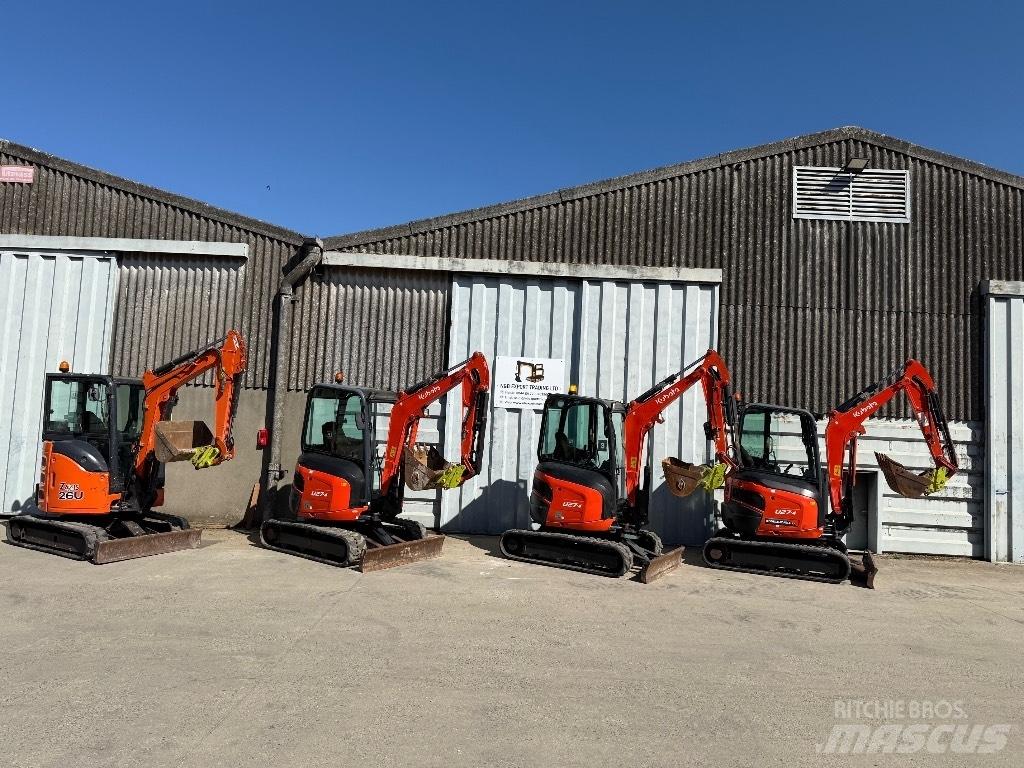 Kubota U 27 Mini bageri < 7t
