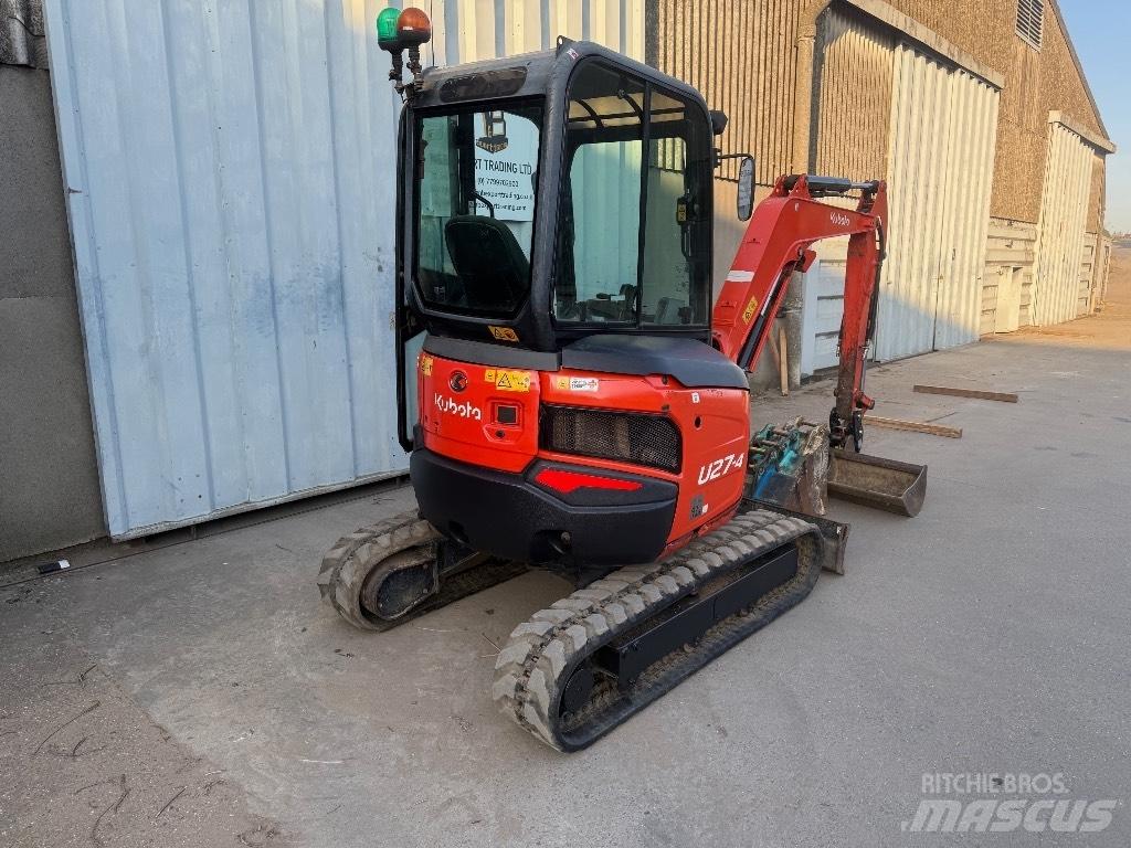 Kubota U 27 Mini bageri < 7t