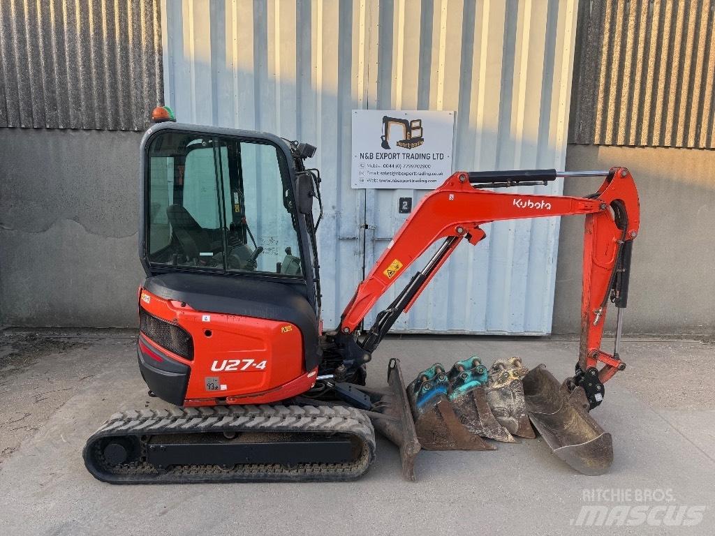 Kubota U 27 Mini bageri < 7t