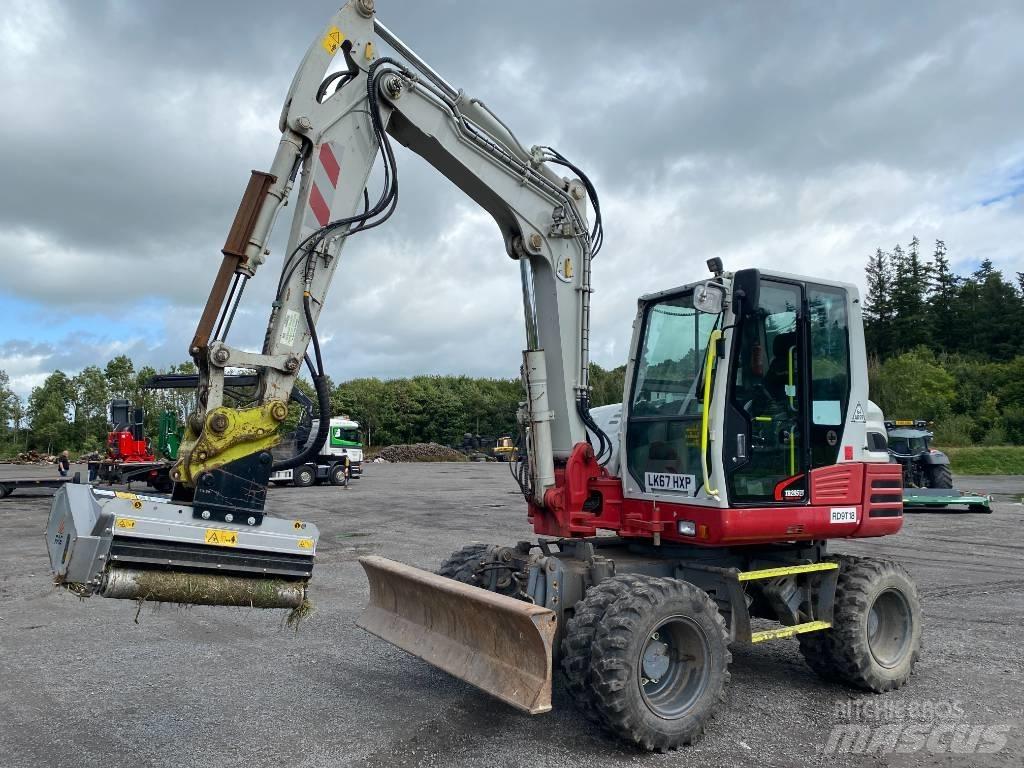 Takeuchi TB 295 W Bageri točkaši