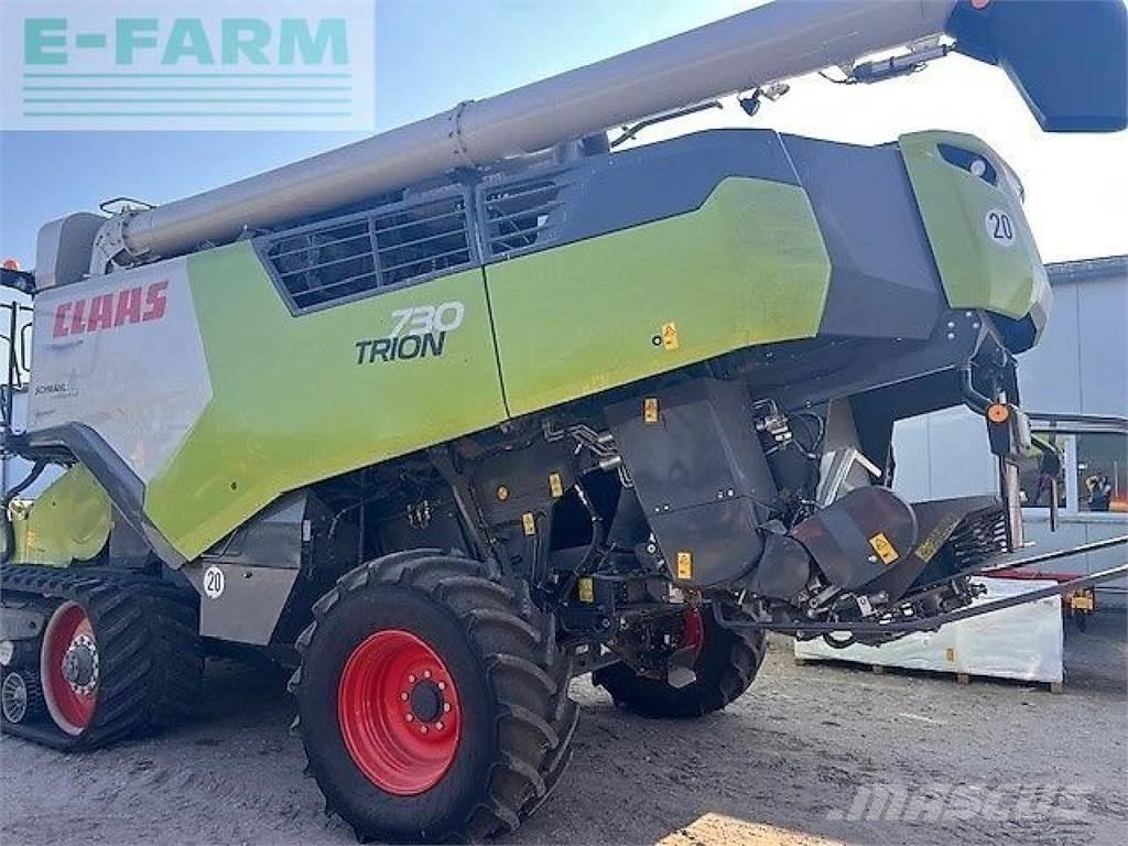 CLAAS trion 730tt Kombajni