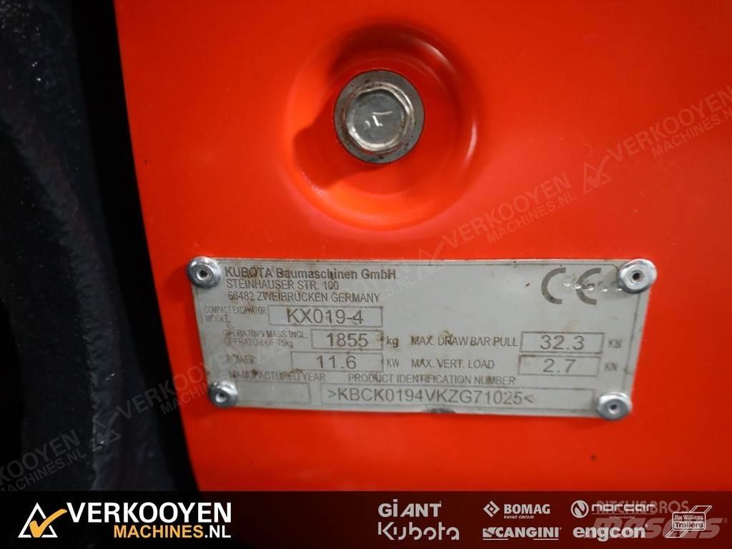 Kubota KX019-4 Mini bageri < 7t