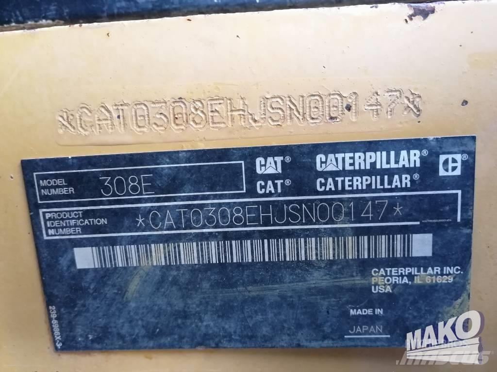 CAT 308 E CR Midi bageri 7t – 12t