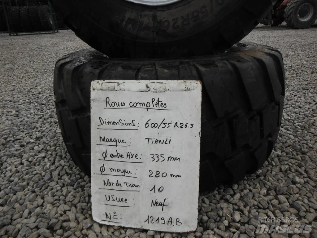 TIANLI 600/55R26.5 Gume, točkovi i felne
