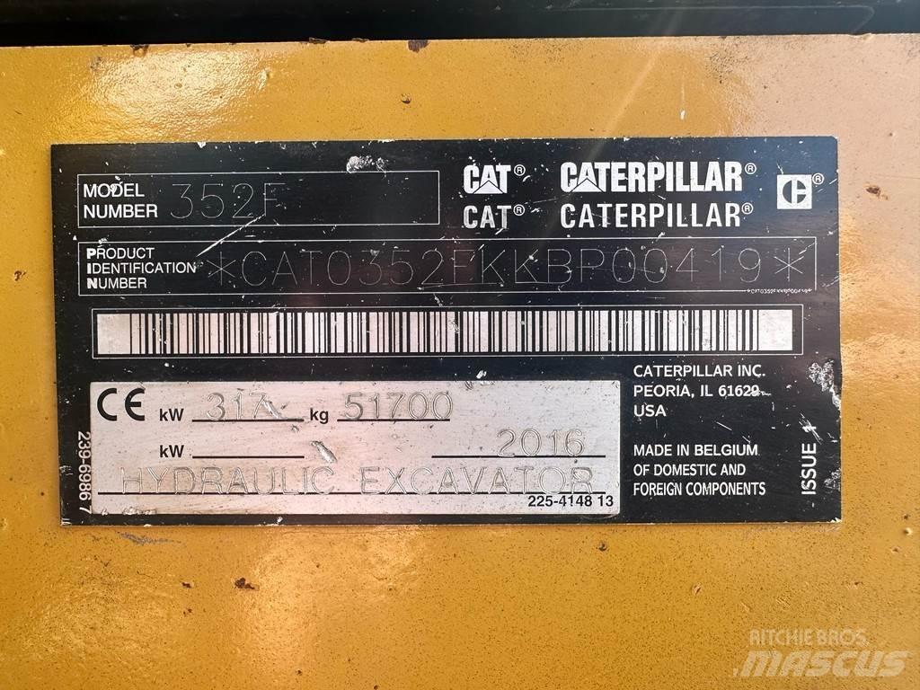 CAT 352F Bageri guseničari