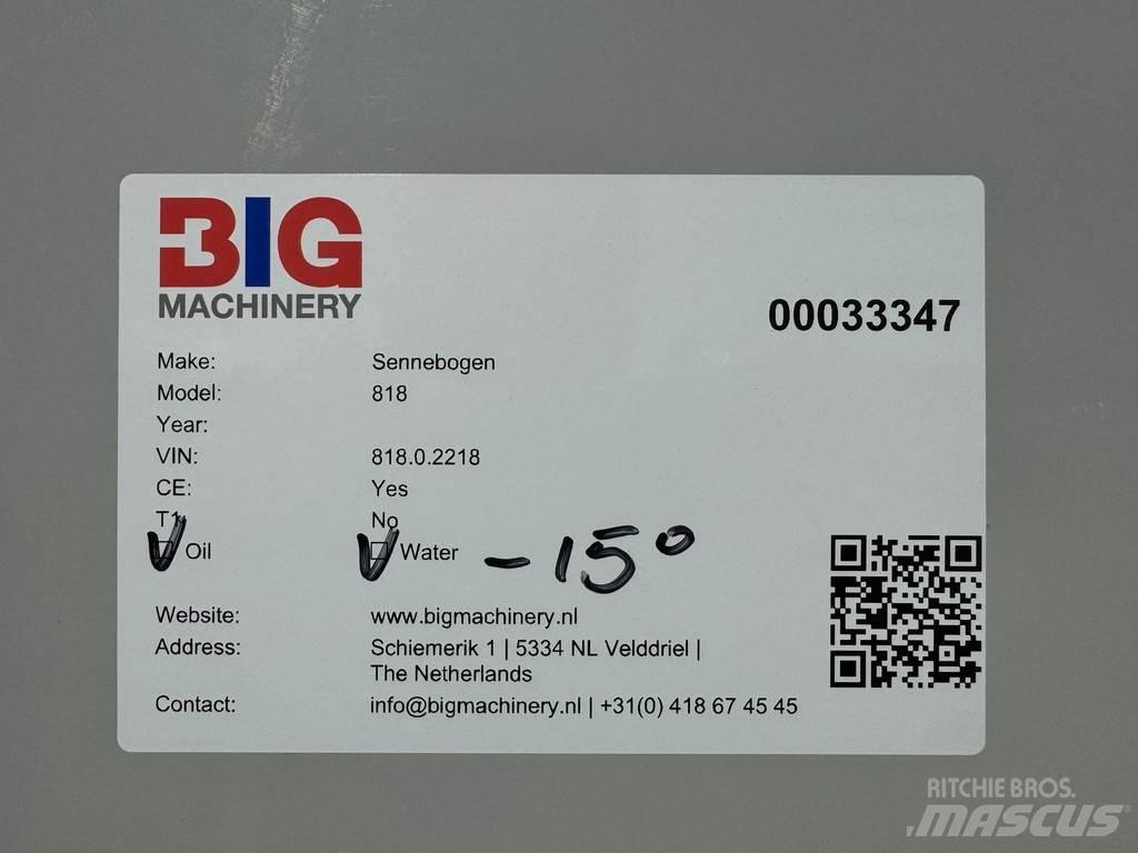Sennebogen 818E Bageri točkaši