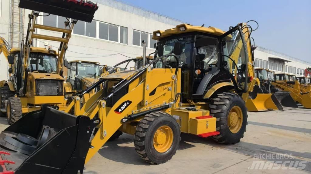 CAT 420 F Rovokopači