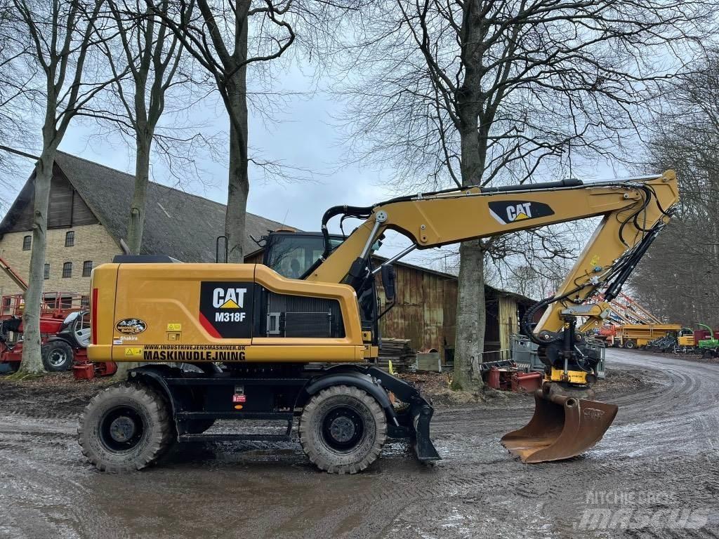 CAT M 318 F Bageri točkaši
