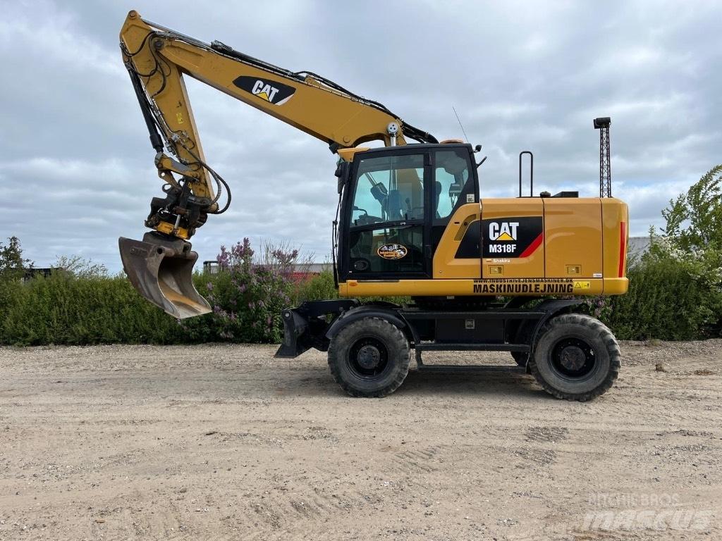 CAT M 318 F Bageri točkaši