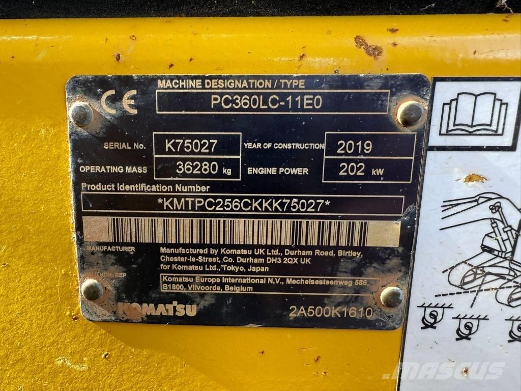 Komatsu PC 360 LC-11 Bageri guseničari