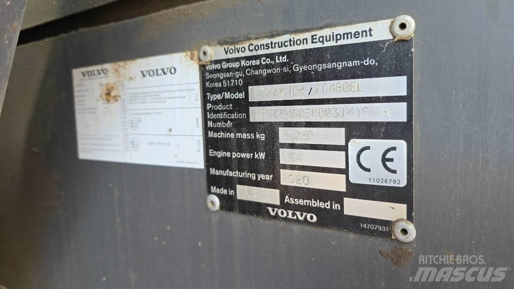 Volvo EC 480 E L Bageri guseničari