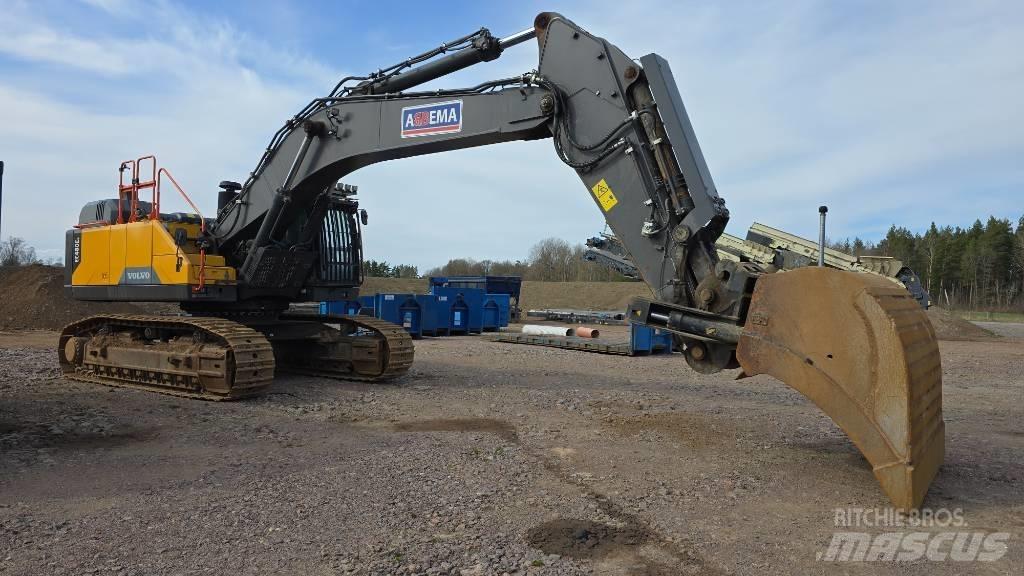 Volvo EC 480 E L Bageri guseničari