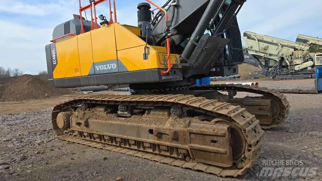 Volvo EC 480 E L Bageri guseničari