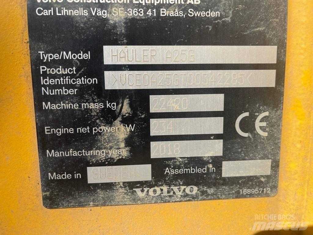 Volvo A 25 G Zglobni damperi
