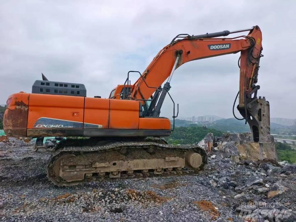 Doosan DX 340 LC-9C Bageri guseničari