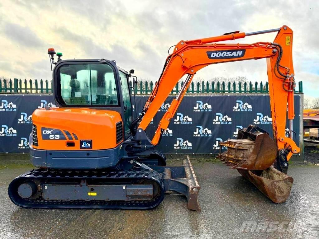 Doosan DX 63-3 Bageri guseničari