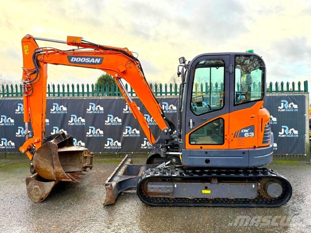 Doosan DX 63-3 Bageri guseničari