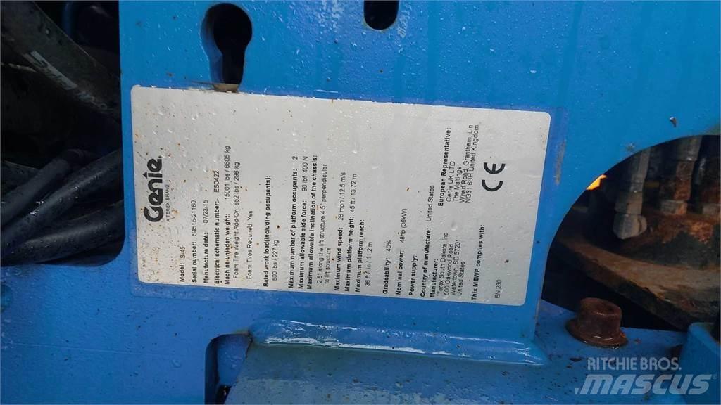 Genie S45G Teleskopske podizne platforme