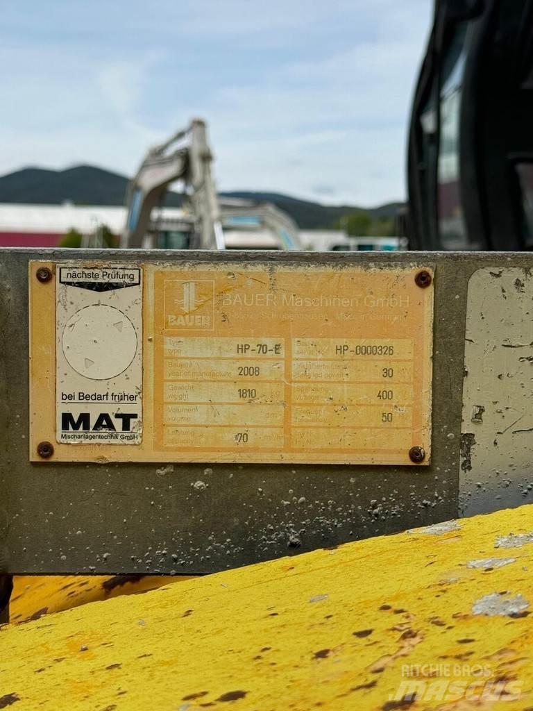 Bauer MAT HP 70 Ostalo za građevinarstvo