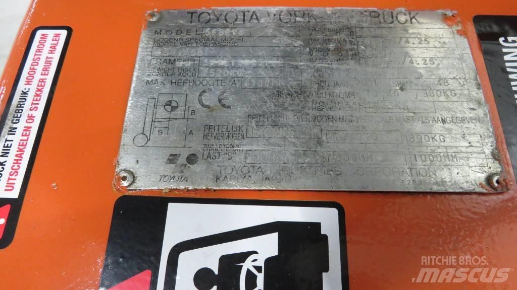 Toyota 5FBE18 Električni viljuškari
