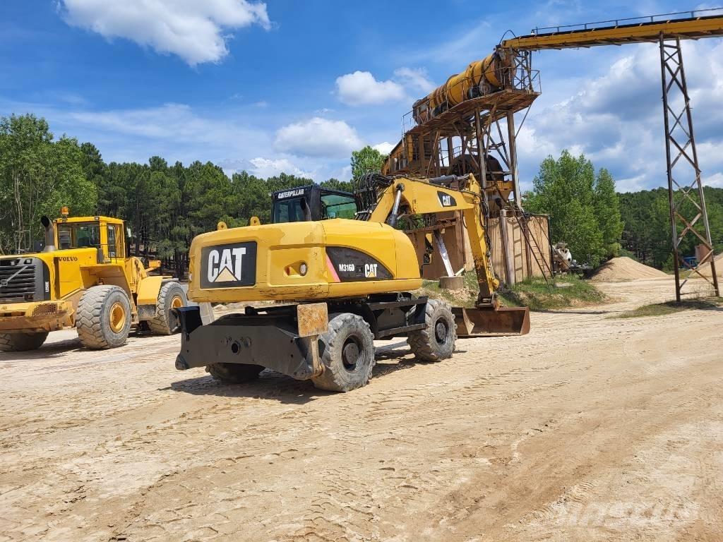 CAT M318d Bageri točkaši