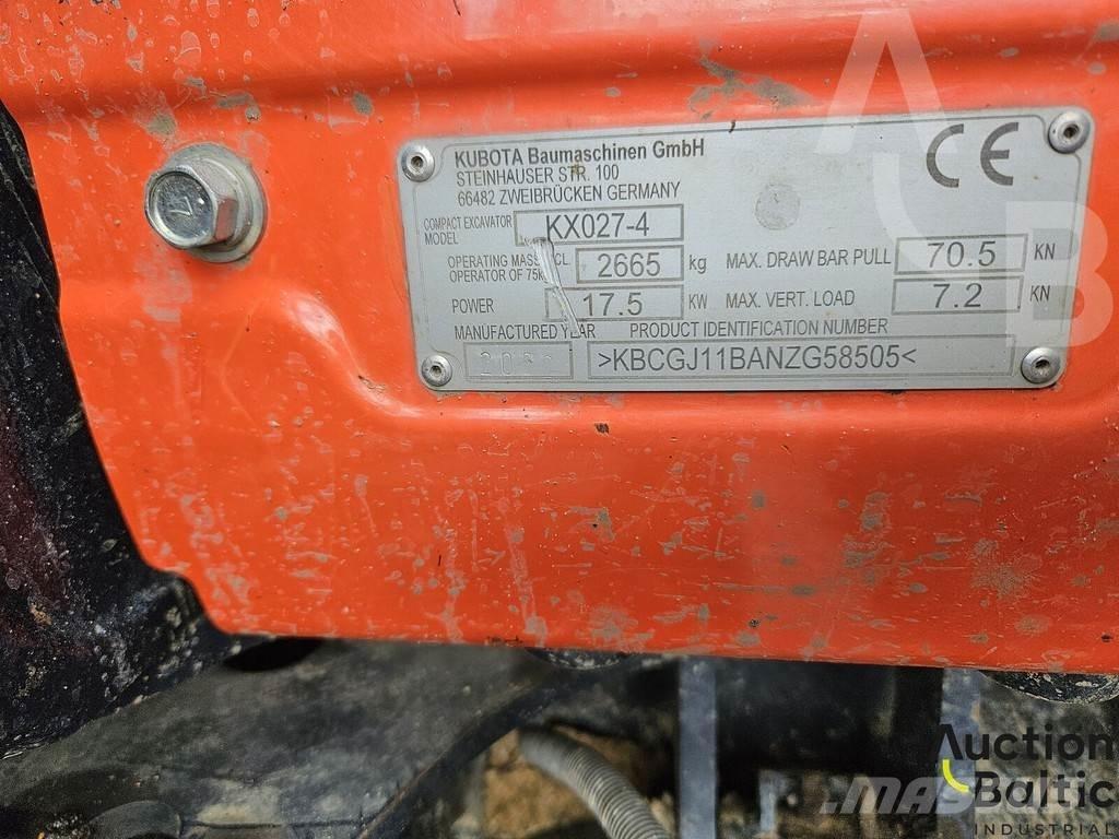 Kubota KX 027-4 Mini bageri < 7t