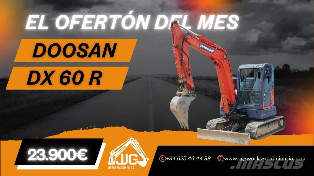 Doosan DX 60 R Mini bageri < 7t