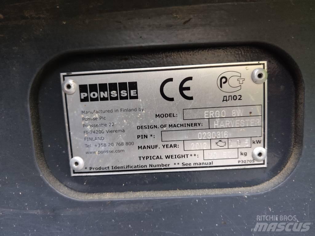 Ponsse ERGO 8W Harversteri