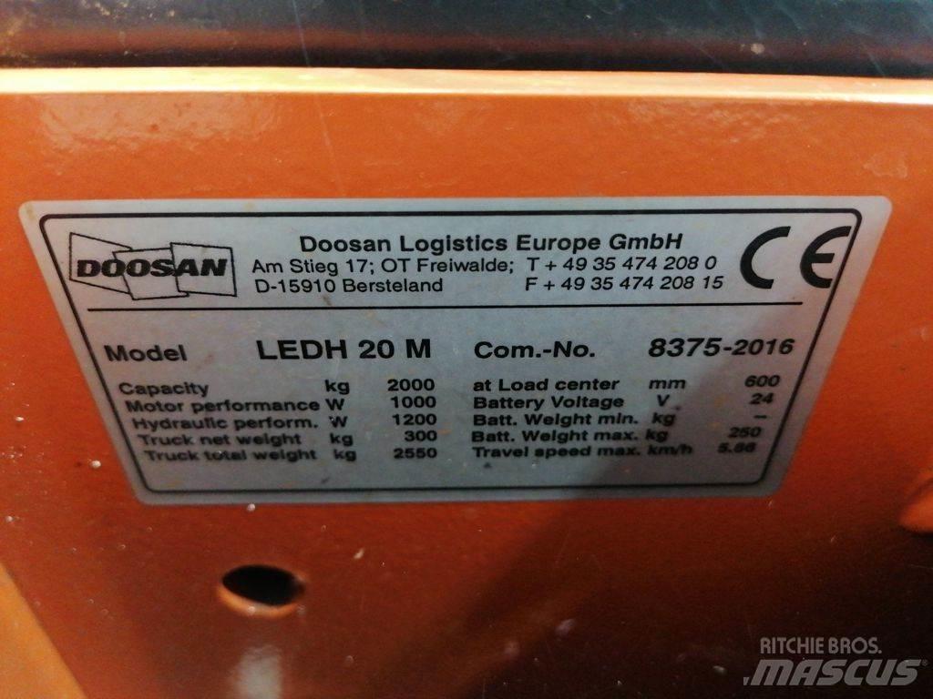 Doosan LEDH20M Nisko podizni električni viljuškar