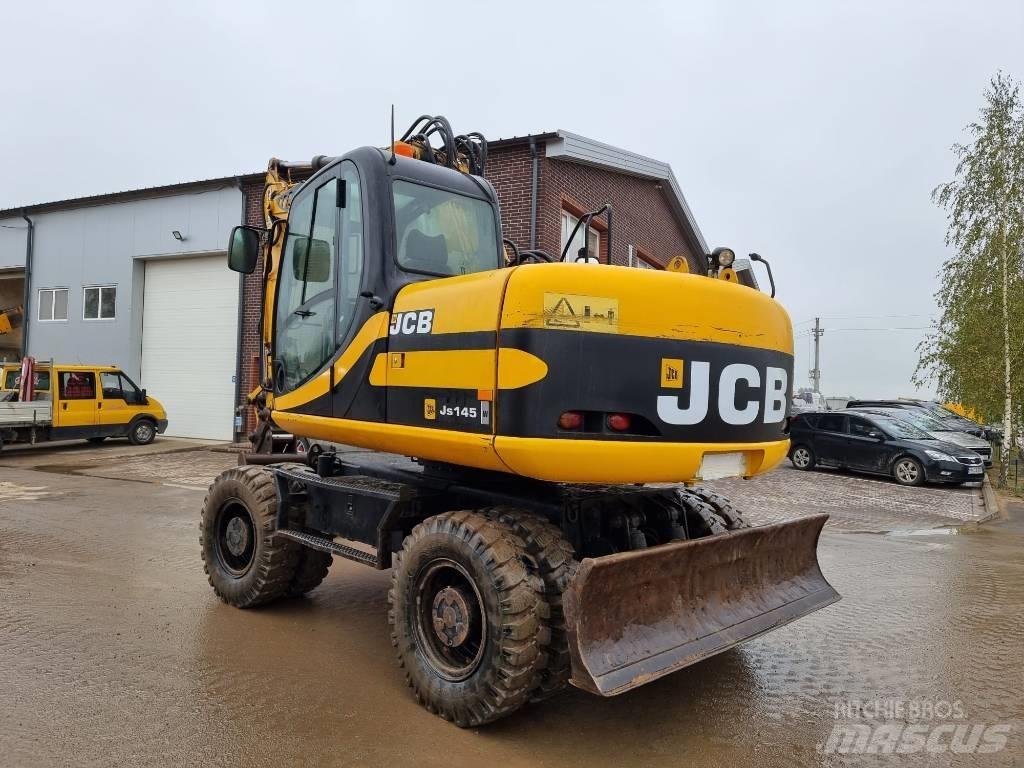 JCB JS 145 W Bageri točkaši