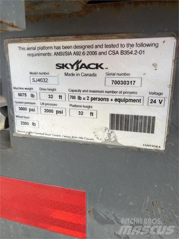 SkyJack SJ III 4632 Makazaste platforme