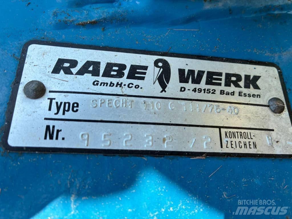 Rabe Specht 110 Plugovi obrtači