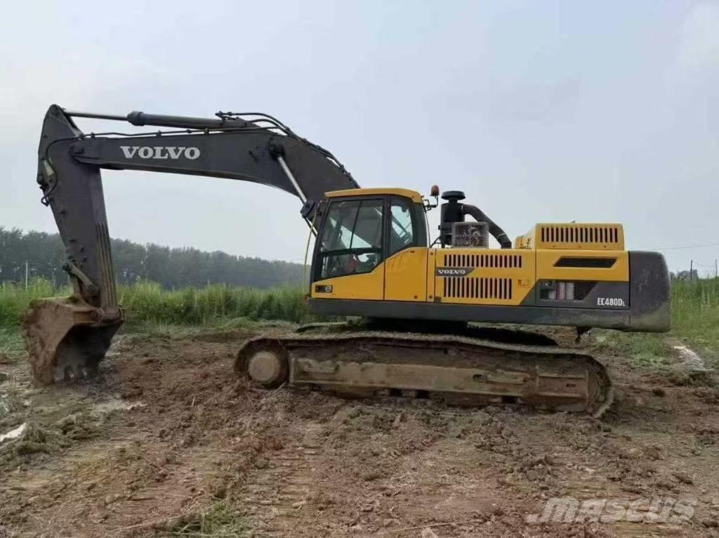 Volvo EC 480 D L Bageri guseničari