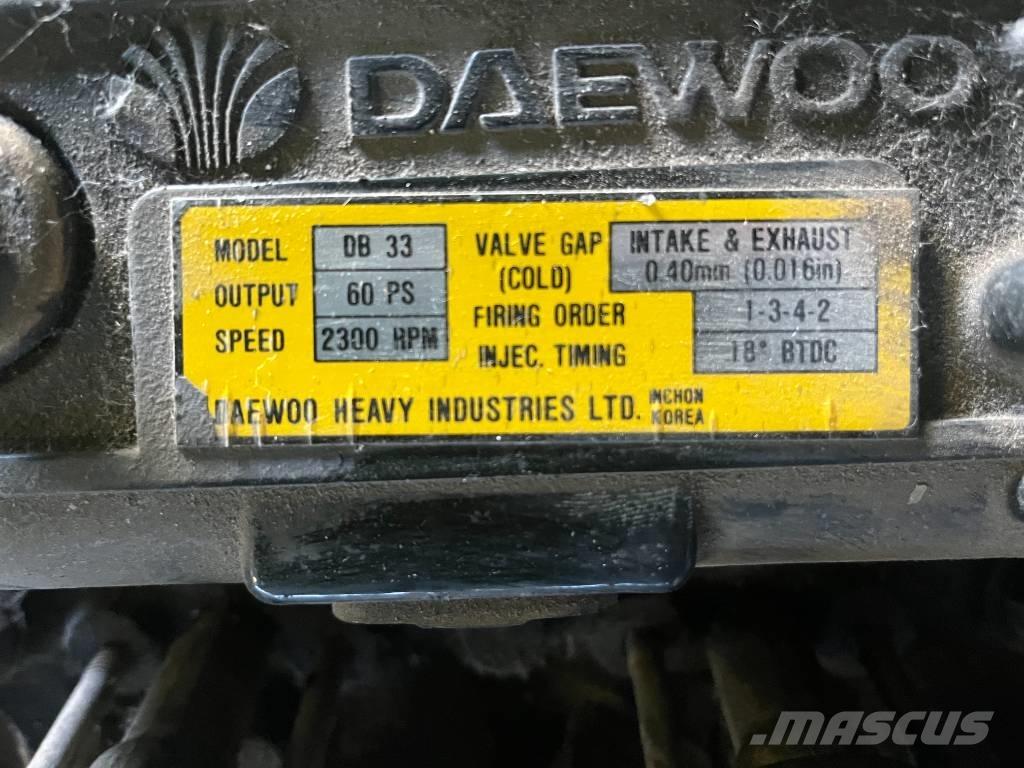 Daewoo DB33A E-0059 Motori