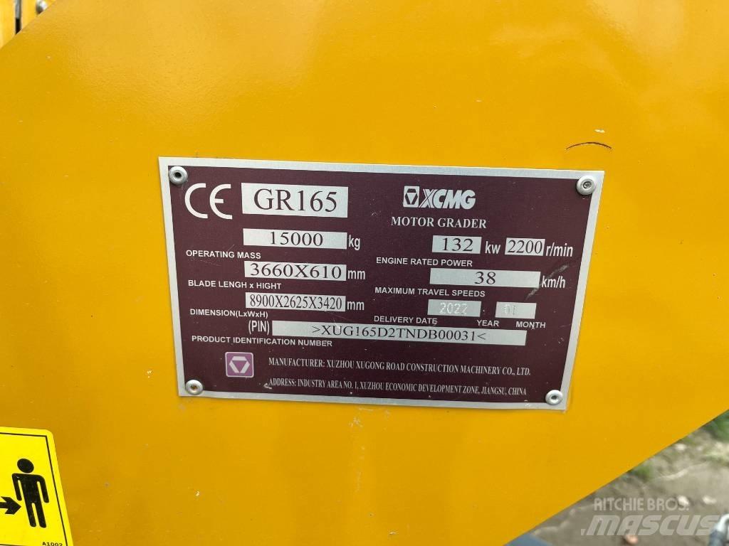 XCMG GR 165 Grejderi