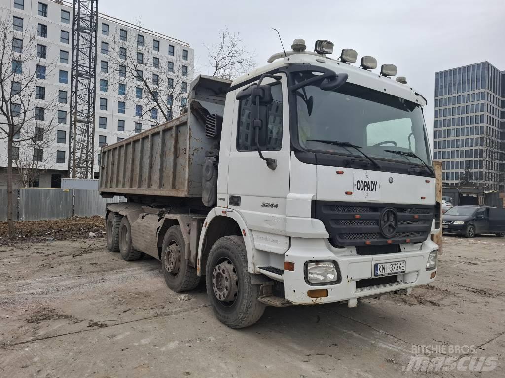 Mercedes-Benz 3244 Rol kiper kamioni sa kukom za podizanje tereta