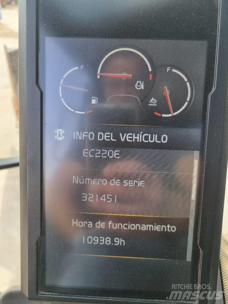 Volvo EC220EL Bageri guseničari