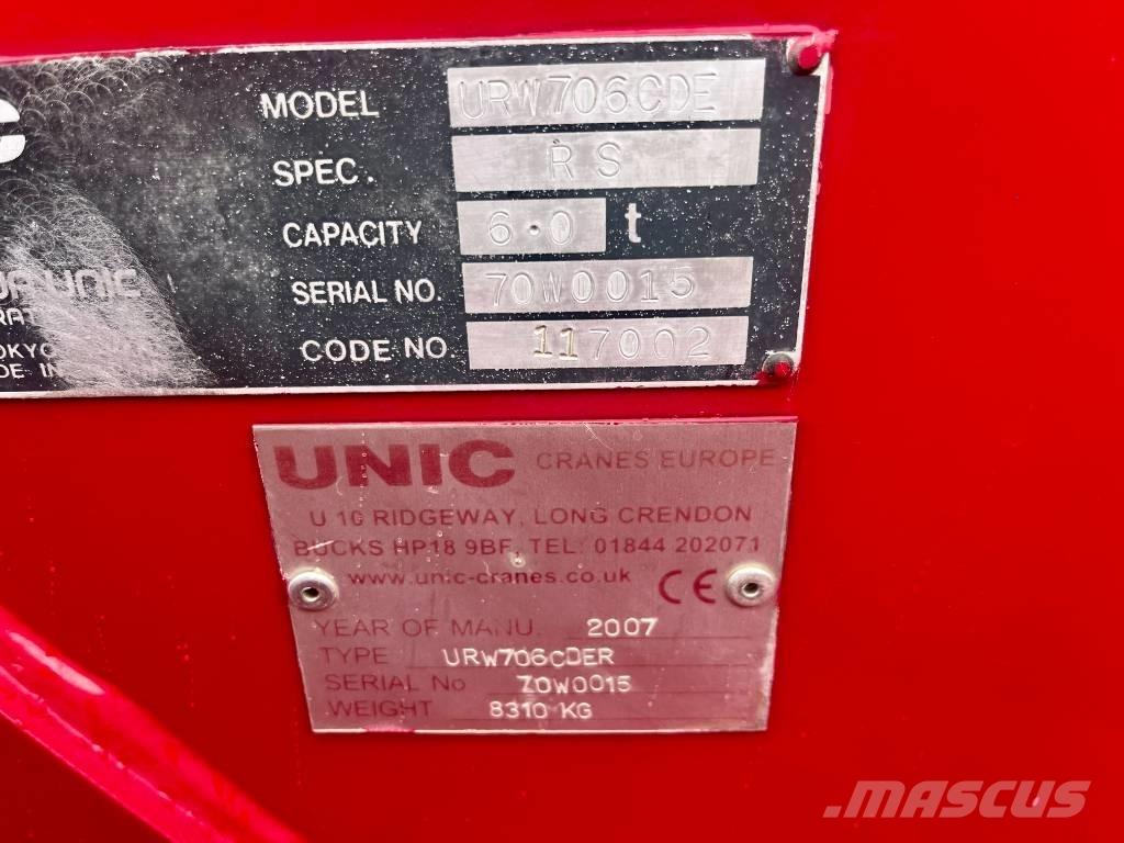 Unic URW 706 Polovni mini kranovi
