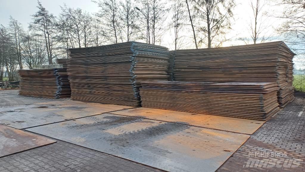  Rijplaten Staal Ostale kargo komponente