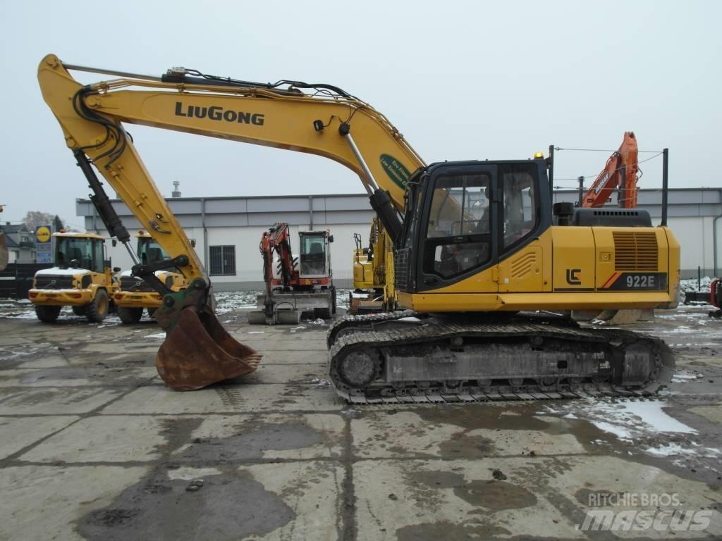 LiuGong CLG 922 E Bageri guseničari