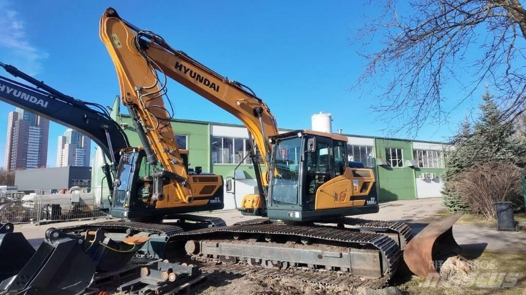 Hyundai HX140LC Bageri guseničari
