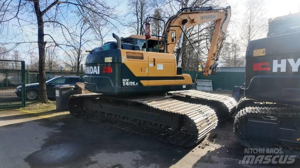 Hyundai HX140LC Bageri guseničari