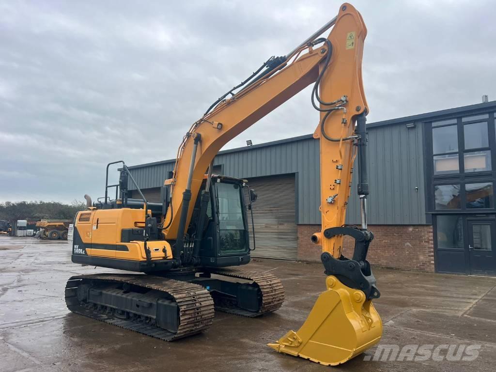 Hyundai HX 140 L Bageri guseničari