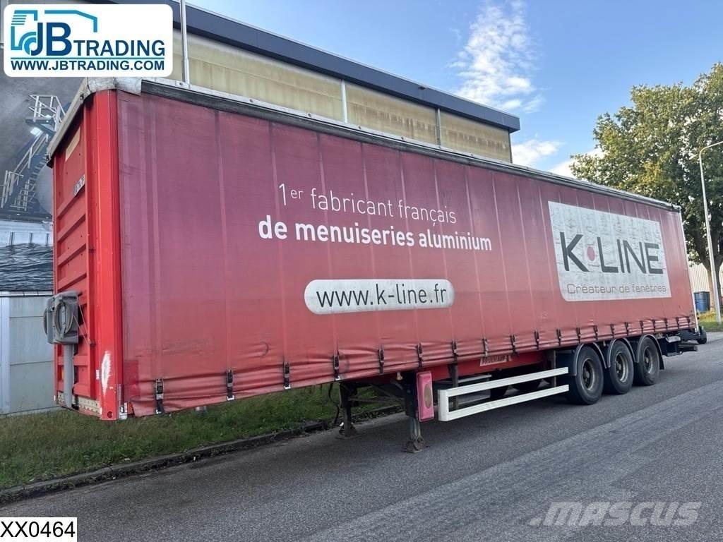Fruehauf Tautliner Poluprikolice sa ciradom