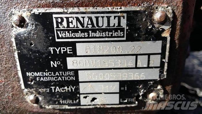 Renault B18200.22 Ostale kargo komponente