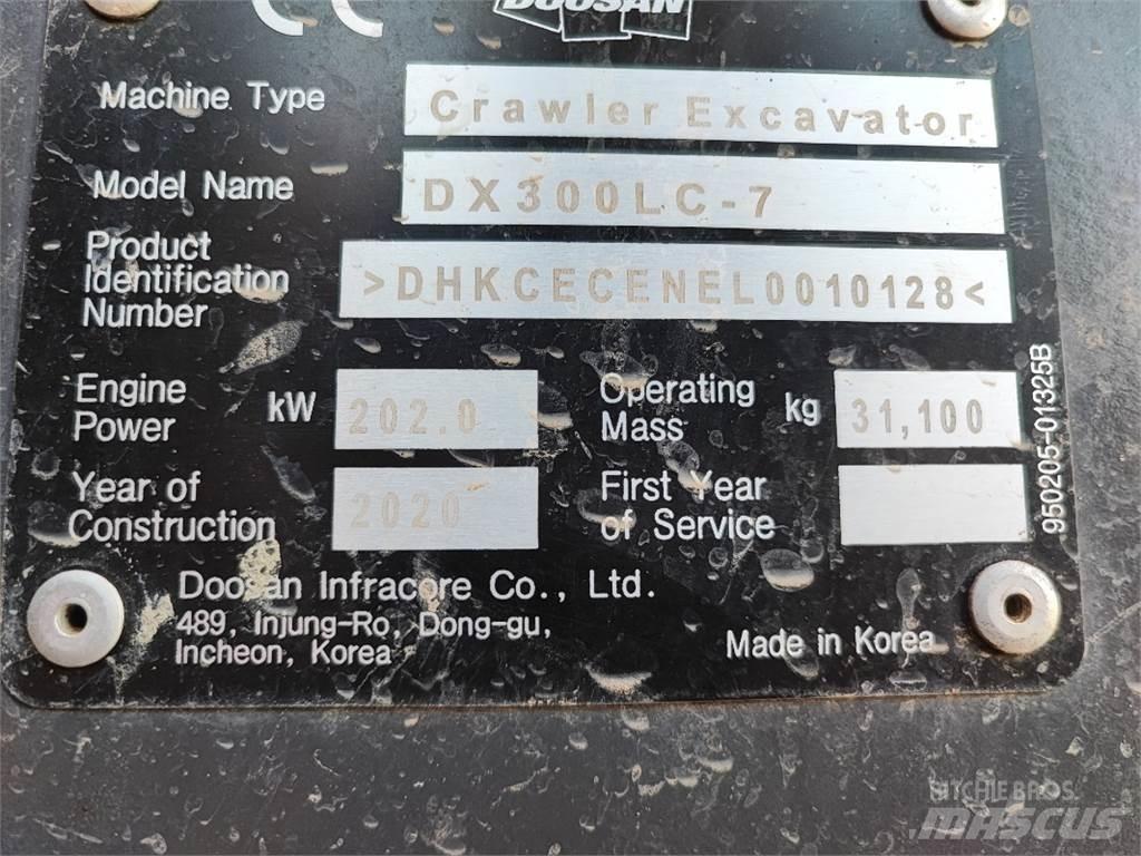 Doosan DX300LC-7 Bageri guseničari