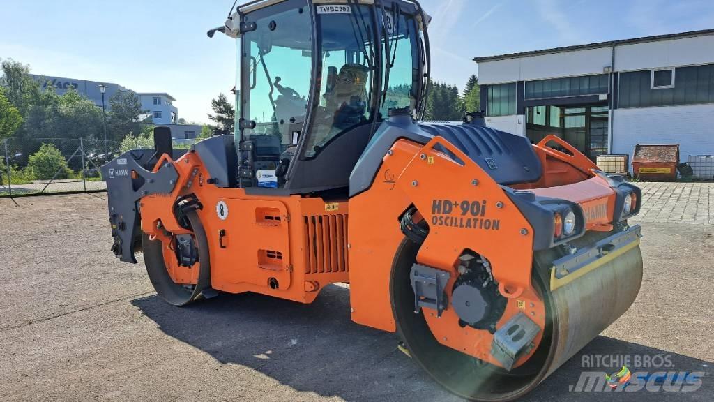 Hamm HD+ 90i VO-S Valjci sa duplim bubnjem