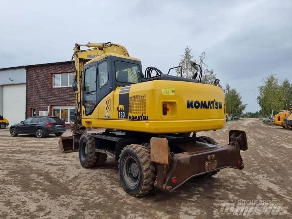 Komatsu PW 160-7 Bageri točkaši